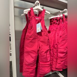 Cat & Jack Pink Kids Snow Bib